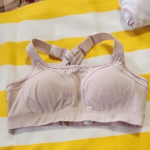 Blush Crossback Sports Bra